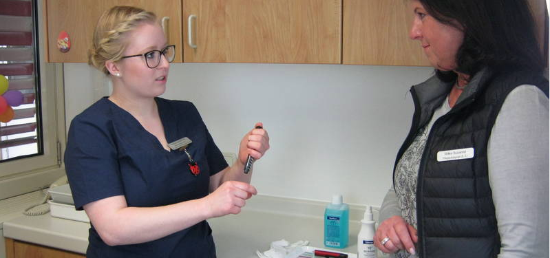 Impressionen zum Dreh des Imagefilms.