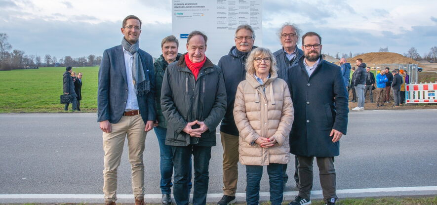 Baustellenbegehung - Bild: Ulrich Haas (27.02.2024)
