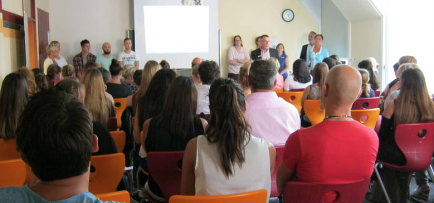 Impressionen zum Informationsabend für die neuen Klassen.