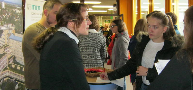 Impressionen zur Ausbildungsmesse 2016.