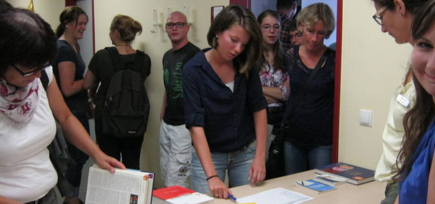 Impressionen zum Informationsabend für die neuen Klassen.