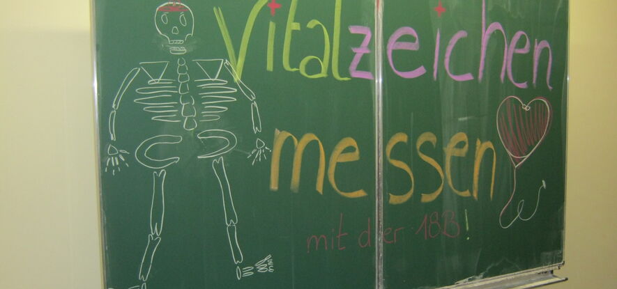 Nebenan ging es dann praktisch zur Sache.